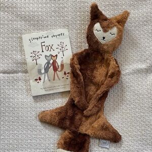 Slumberkins Sleepytime Rhymes Fox Board Book and Fox Snuggler